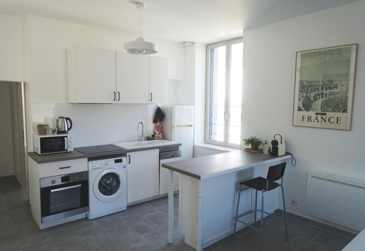 Maison Carree/Coeur Historique De Nimes - Superbe Appt 55M² المظهر الخارجي الصورة